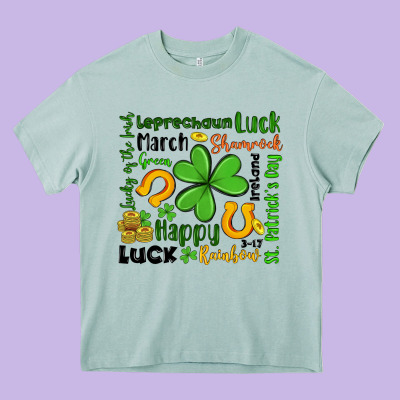 St Patrick S Day Heavy Core Tee Designed By Artiststas