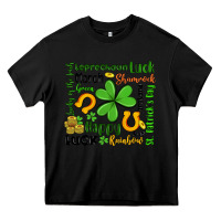 Black st patrick s day Heavy Core Tee - Artiststas
