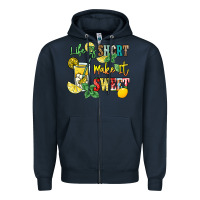 Navy life is  make it sweet Zipper Hoodie - NancyCooperArtShop