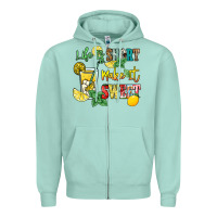 Seafoam life is  make it sweet Zipper Hoodie - NancyCooperArtShop