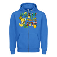 True Royal life is  make it sweet Zipper Hoodie - NancyCooperArtShop