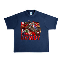 Navy rodeo christmas howdy Urban Heavy Tee - AdoDesignShop