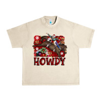 Sandshell rodeo christmas howdy Urban Heavy Tee - AdoDesignShop