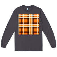 Smoke tartan seamless pattern bbs Long Sleeve Tee - BundleAndBundleShop