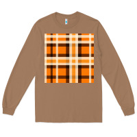 Toasted Coconut tartan seamless pattern bbs Long Sleeve Tee - BundleAndBundleShop