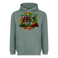 Sage 1865 juneteenth Heavyweight Hoodie - CowGirlArtShop