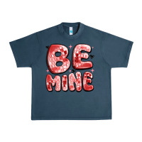 Midnight Navy be mine Urban Heavy Tee - MaliasSmallBusiness