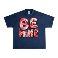 Navy be mine Urban Heavy Tee - MaliasSmallBusiness
