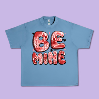 Be Mine Urban Heavy Tee Designed By Maliassmallbusiness