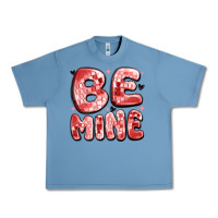 Pebble Blue be mine Urban Heavy Tee - MaliasSmallBusiness
