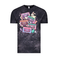 Cloud Black easter cassette tapes Vintage Tee - MaliasSmallBusiness