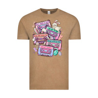 Vintage Coffee easter cassette tapes Vintage Tee - MaliasSmallBusiness
