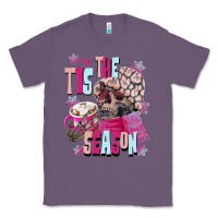 Lavender tis the season winter skull Classic Tee - NancyCooperArtShop
