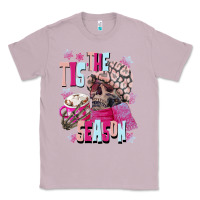Lilac tis the season winter skull Classic Tee - NancyCooperArtShop