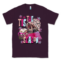 Plum tis the season winter skull Classic Tee - NancyCooperArtShop