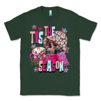 Sports Green tis the season winter skull Classic Tee - NancyCooperArtShop