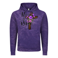 Cloud Purple he is risen matthew 28 6 Vintage Hoodie - Jasminsmagicworld