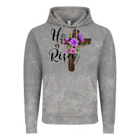 Cloud Rock he is risen matthew 28 6 Vintage Hoodie - Jasminsmagicworld