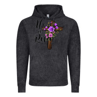 Vintage Black he is risen matthew 28 6 Vintage Hoodie - Jasminsmagicworld