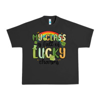 Pigment Black my class is full of lucky charms Urban Heavy Tee - MaliasSmallBusiness