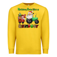 Lemon nothing runs like a reindeer Premium Sweatshirt - CowGirlArtShop