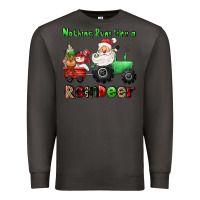 Smoke nothing runs like a reindeer Premium Sweatshirt - CowGirlArtShop