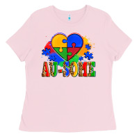 Bubblegum Pink autism au some tribe Ladies Tee - AdoDesignShop
