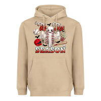 Mushroom tis the season baseball halloween Heavyweight Hoodie - CowGirlArtShop