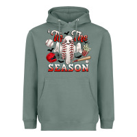 Sage tis the season baseball halloween Heavyweight Hoodie - CowGirlArtShop