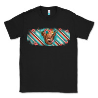 Black cow floral Classic Tee - JahusDesignShop
