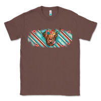 Chestnut cow floral Classic Tee - JahusDesignShop