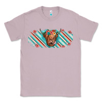 Lilac cow floral Classic Tee - JahusDesignShop