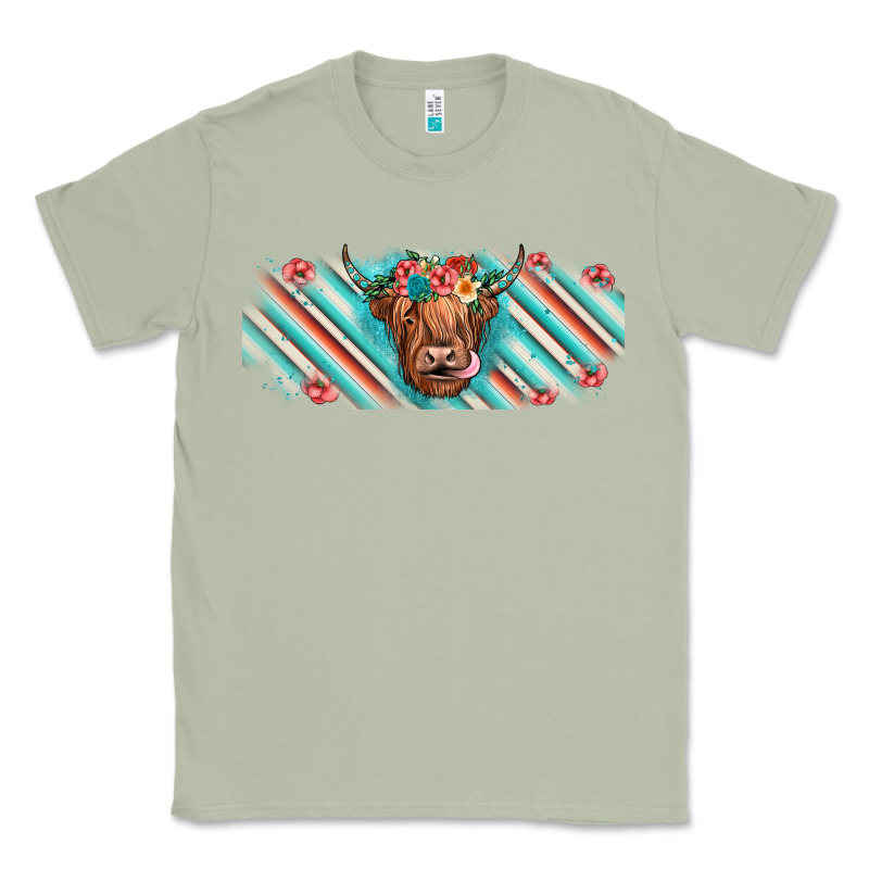 Cow Floral Classic Tee by JahusDesignShop | Teevron