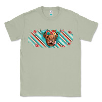 Matcha cow floral Classic Tee - JahusDesignShop