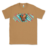 Toasted Coconut cow floral Classic Tee - JahusDesignShop