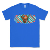 True Royal cow floral Classic Tee - JahusDesignShop