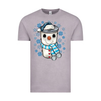 Vintage Zinc snowman coffee cup Vintage Tee - JahusDesignShop