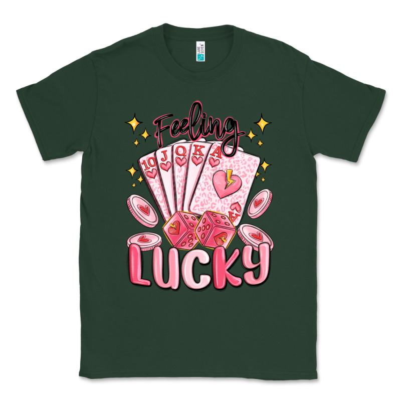 Feeling Lucky Classic Tee by MaliasSmallBusiness | Teevron