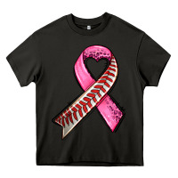 Asphalt breast cancer sport ribbons Heavy Core Tee - AdoDesignShop