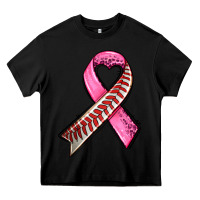 Black breast cancer sport ribbons Heavy Core Tee - AdoDesignShop
