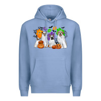 Colony Blue ghost dogs Premium Hoodie - CowGirlArtShop