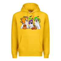 Lemon ghost dogs Premium Hoodie - CowGirlArtShop