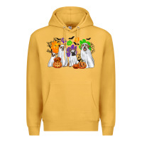 Mustard ghost dogs Premium Hoodie - CowGirlArtShop