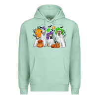 Seafoam ghost dogs Premium Hoodie - CowGirlArtShop
