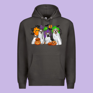 Ghost Dogs Premium Hoodie Designed By Cowgirlartshop