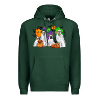 Sports Green ghost dogs Premium Hoodie - CowGirlArtShop