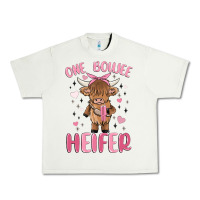 Pistachio one boujee heifer Urban Heavy Tee - MaliasSmallBusiness