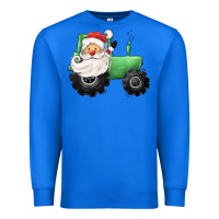 True Royal santa tractor Premium Sweatshirt - CowGirlArtShop