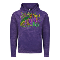 Cloud Purple mardi saurus rex mardi gras Vintage Hoodie - MaliasSmallBusiness