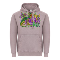Vintage Zinc mardi saurus rex mardi gras Vintage Hoodie - MaliasSmallBusiness